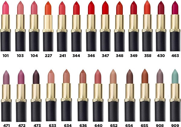 L'oréal Color Riche Matte Addiction Lipstick review